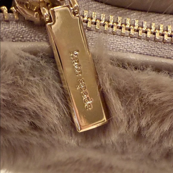 Kate spade Elegant Brown Faux Fur Women's Bag - Picture 5 of 8
